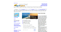 Desktop Screenshot of mapofcyprus.com