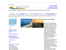 Tablet Screenshot of mapofcyprus.com